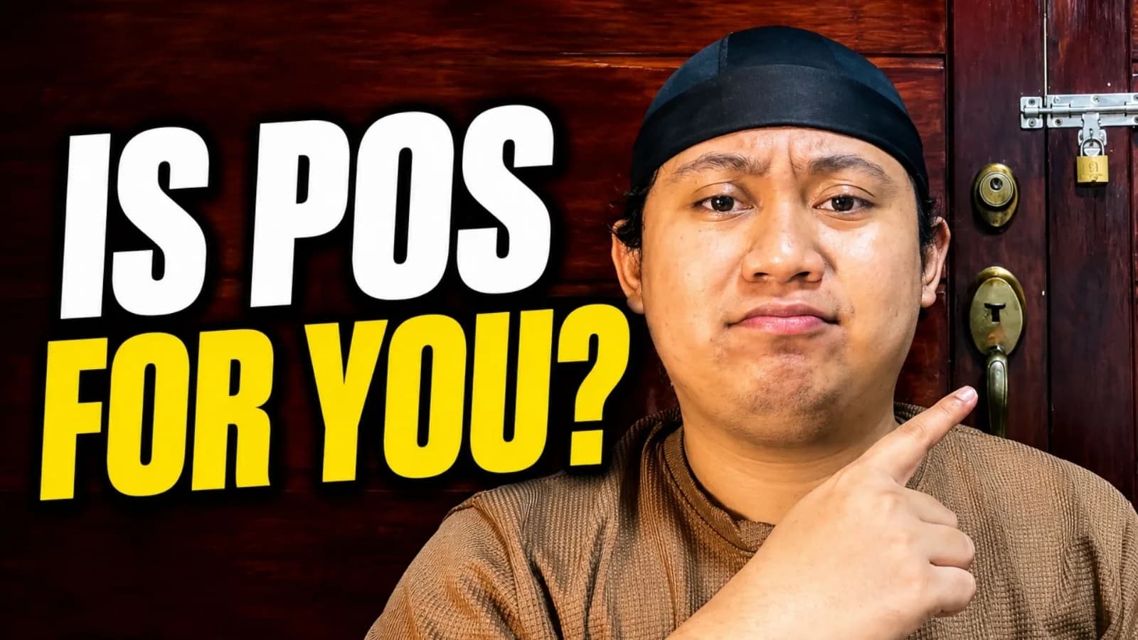 Its me look curious, with word "IS POS FOR YOU"?