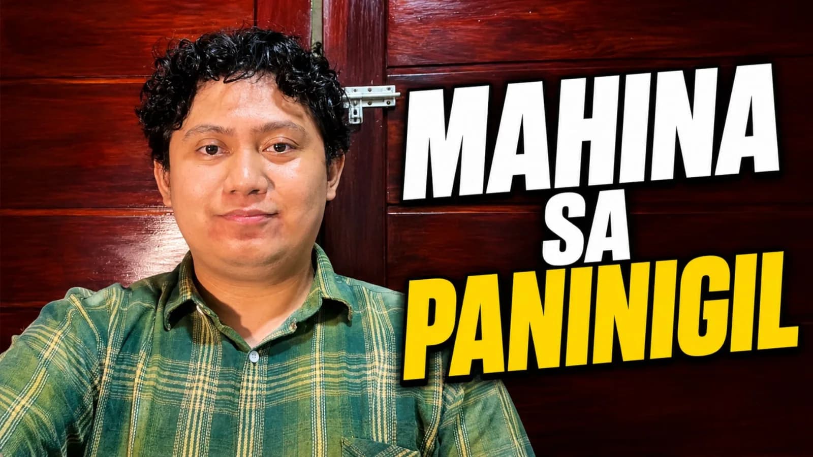 mahina sa paninigil thumbnail text